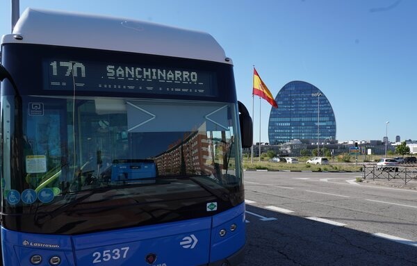 Todos los autobuses de la EMT de Madrid serán totalmente gratuitos durante estos días