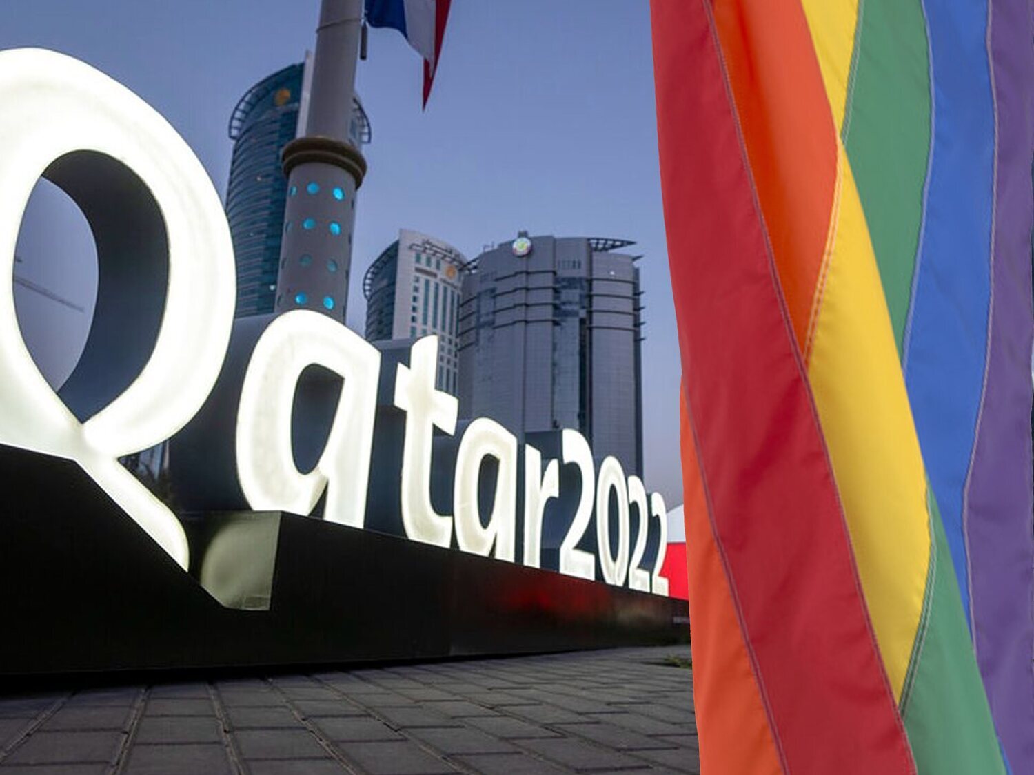 Hasta 11 años de cárcel por enseñar la bandera LGTBI en el Mundial de Qatar