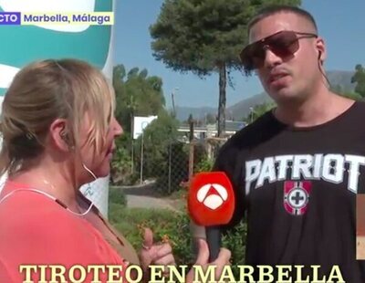 Polémica en 'Espejo público' por entrevistar como "testigo" a un hombre con camiseta de corte neonazi y sus declaraciones