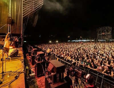 Desalojadas más de 5.000 personas del Festival Rabolagartija por fuertes rachas de viento