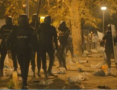 Noche de disturbios en Alcalá de Henares que termina con un detenido