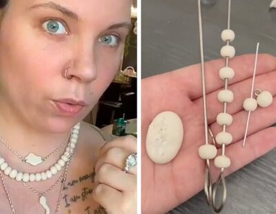 Una joyera se hace viral por hacer collares y anillos de perlas con esperma