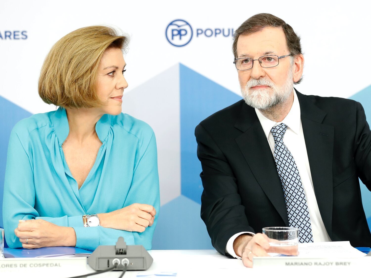 En los audios de Villarejo para imputar a Cospedal mencionan nueve veces a Rajoy: "El Barbas quiere saber todo"