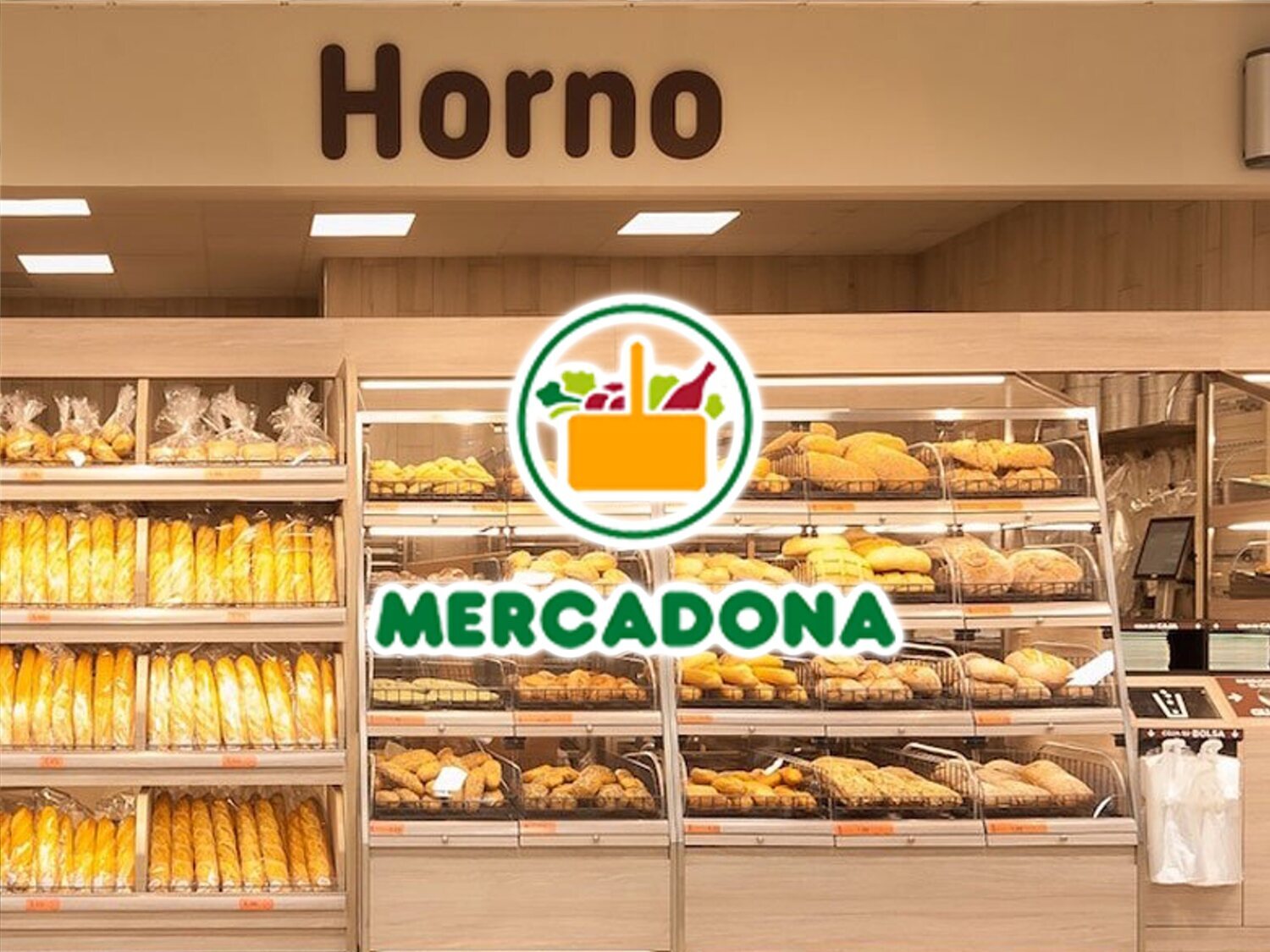 Mercadona abandona la producción de pan en sus supermercados