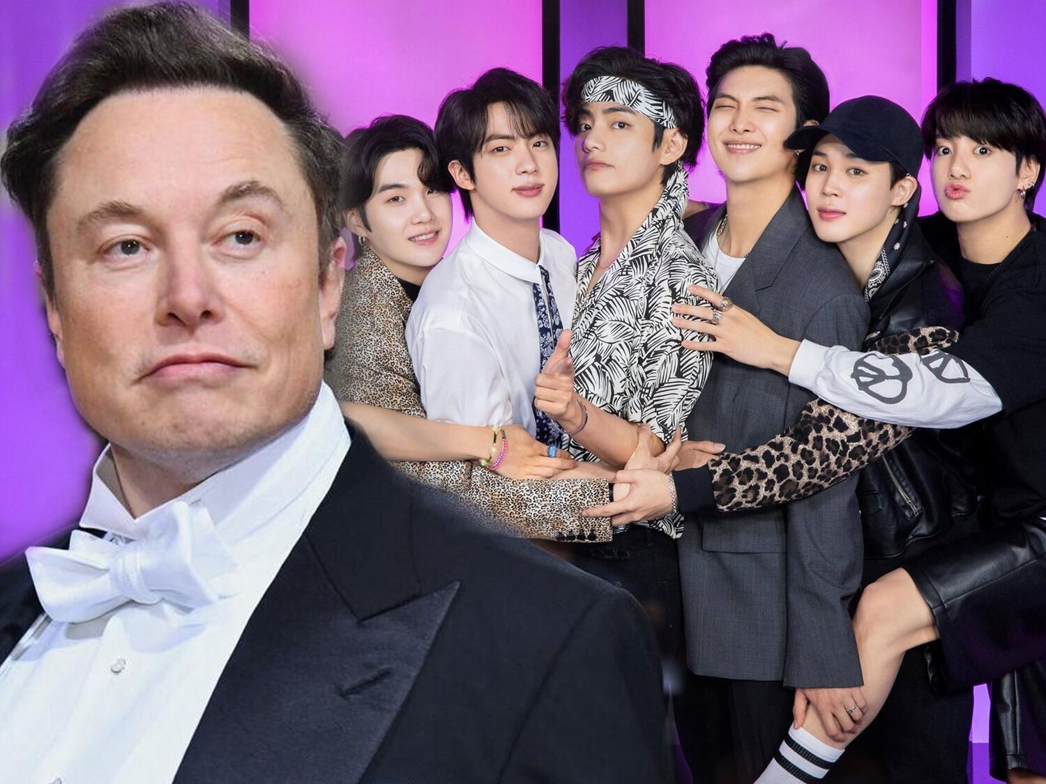 Elon Musk quiere comprar BTS, la popular banda de K-Pop