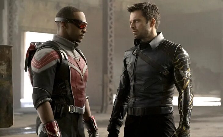 Anthony Mackie & Sebastian Stan en 'Falcon y el Soldado de Invierno'