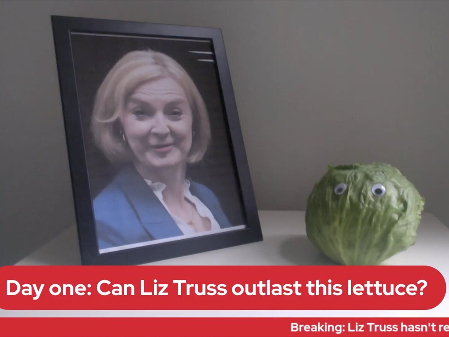 ¿Durará Liz Truss más que esta lechuga? El medio británico Daily Star abre un directo ante la posible caída de la primera ministra