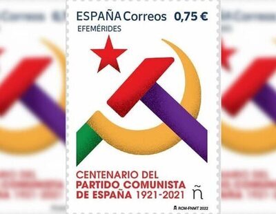 Una jueza paraliza la emisión del sello de Correos conmemorativo el centenario del PCE