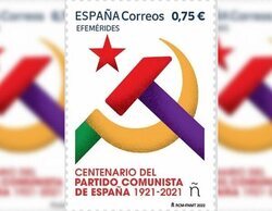 Una jueza paraliza la emisión del sello de Correos conmemorativo el centenario del PCE