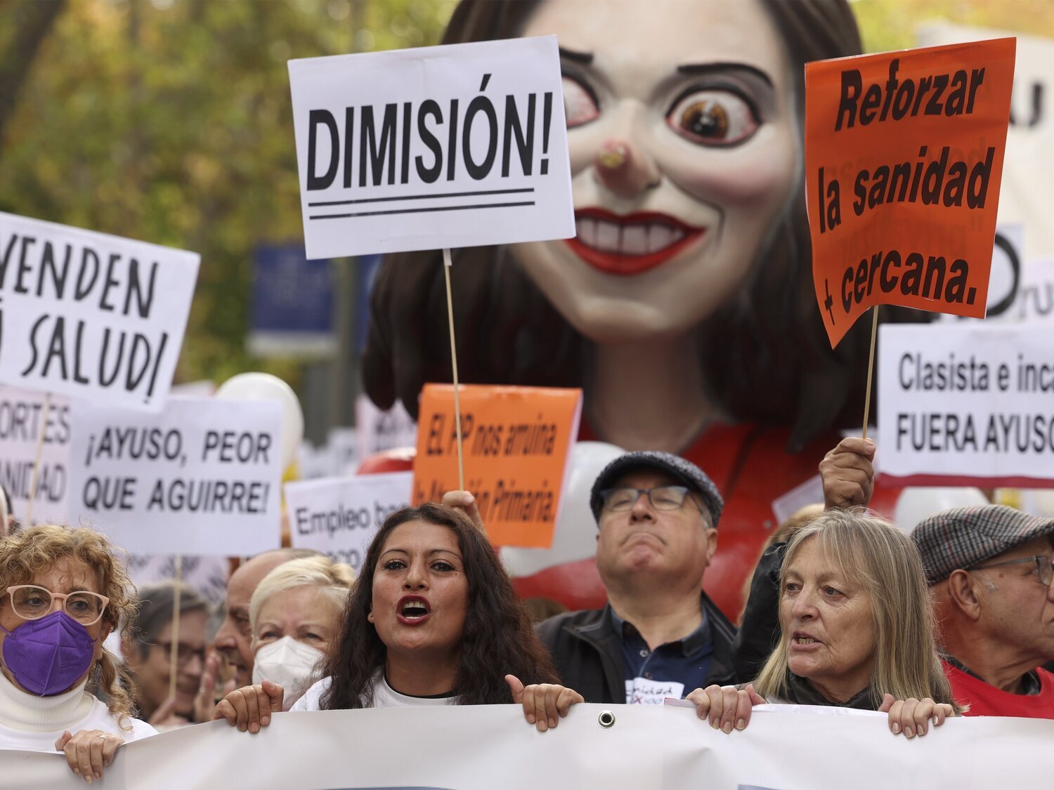 El Ayuntamiento de Madrid trató de impedir el registro de la masiva manifestación por la Sanidad Pública