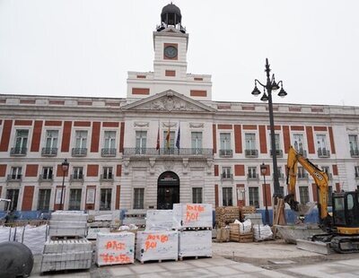 La reapertura de la Puerta del Sol promueve un aluvión de críticas contra Almeida: "Es una chapuza"