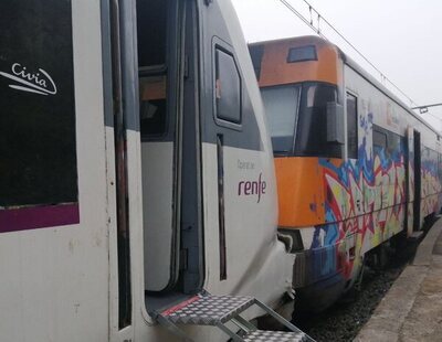Al menos 150 heridos en el choque de dos trenes en la estación de Montcada i Reixac-Manresa