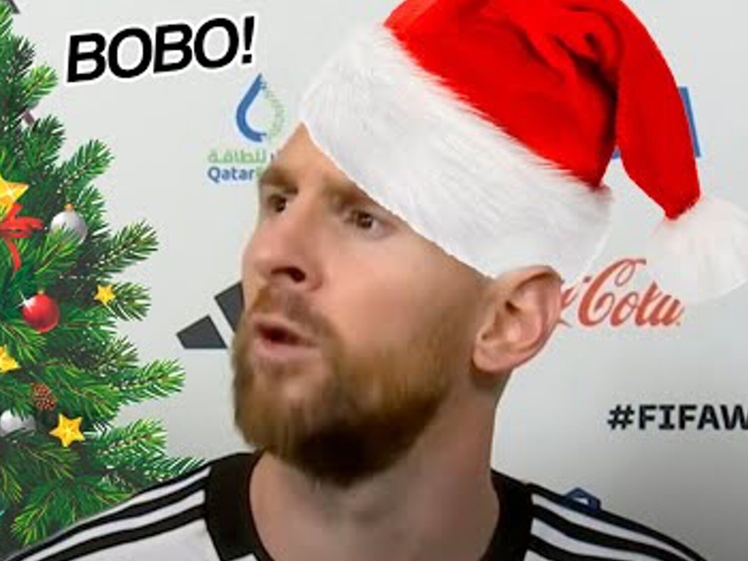 Crean un villancico viral con el "¿Qué miras, bobo?" de Messi y las redes arden
