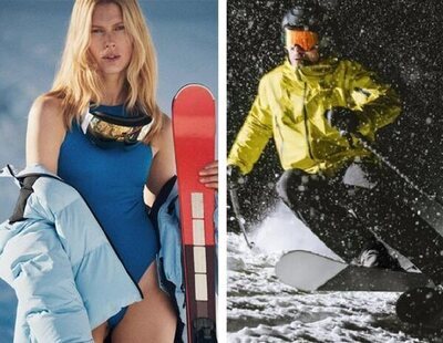 Sexista campaña de ropa de esquí de Zara: ellos hacen deporte y ellas, ligeras de ropa