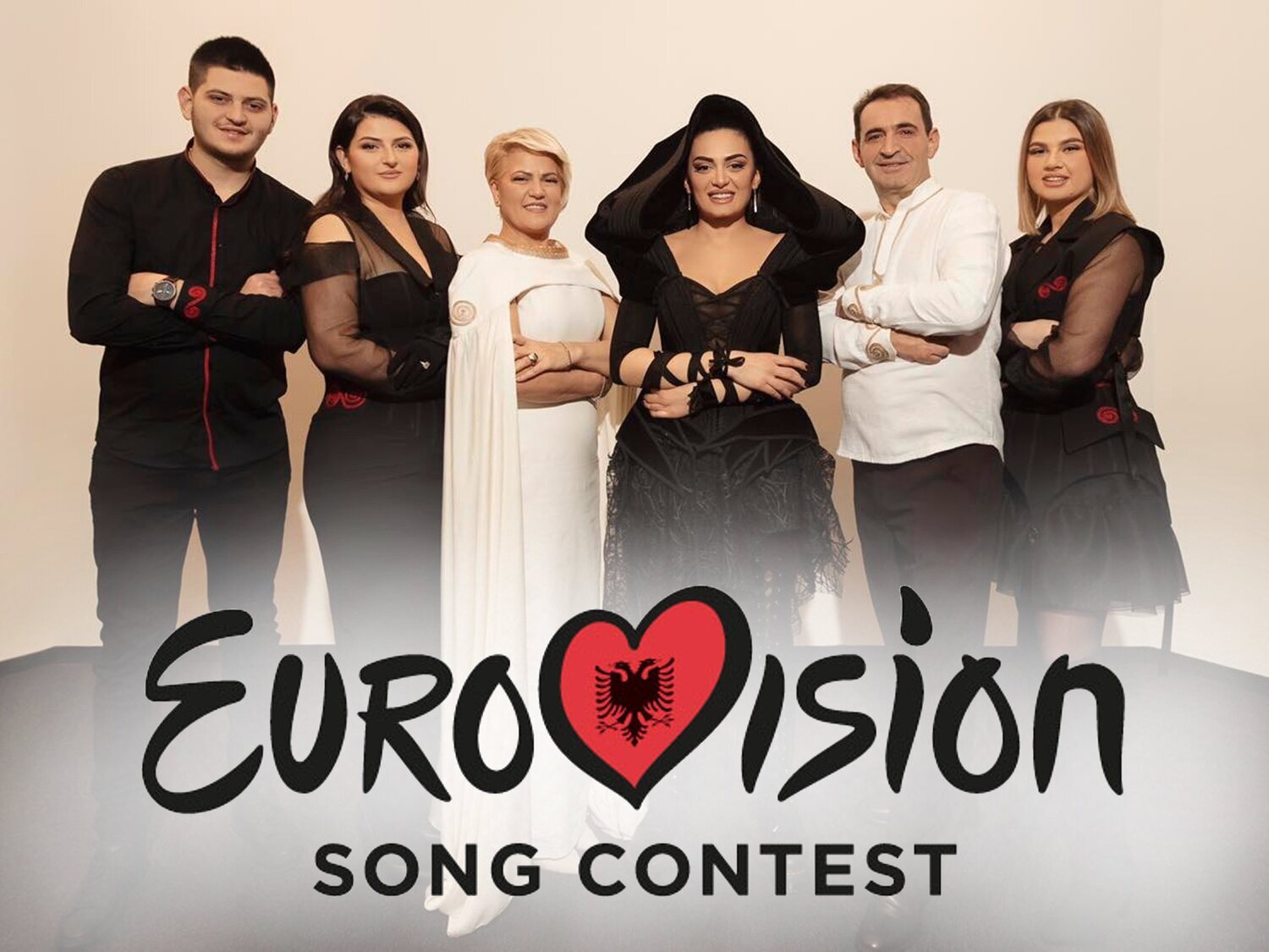 Albina y la familia Kelmendi, representantes de Albania en Eurovisión 2023 con 'Duje'