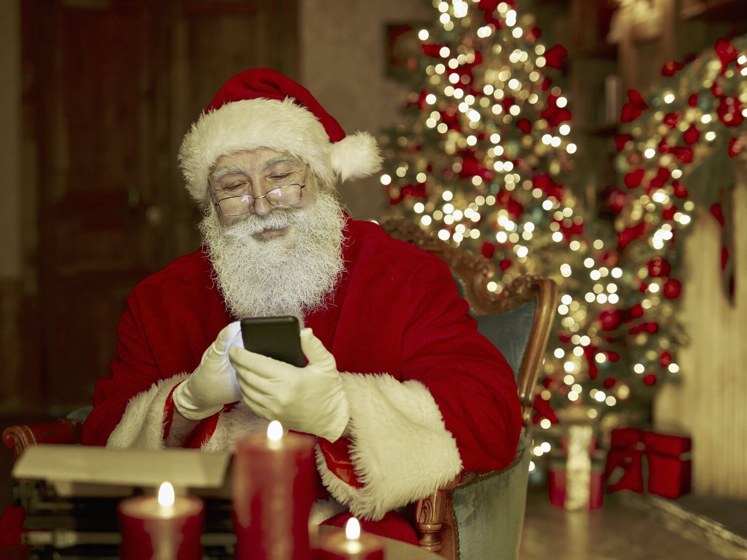 ¿Cómo hacer una llamada a Papá Noel en Nochebuena?