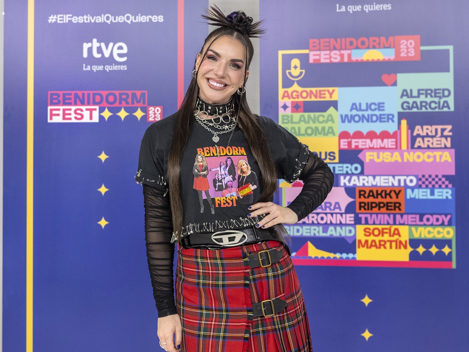 Inés Hernand: "Benidorm Fest para mí es una oportunidad profesional muy bonita"