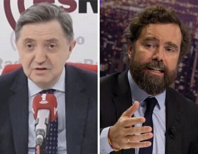 Losantos estalla contra Espinosa de los Monteros por poner en duda la financiación de esRadio: "O rectificas, o al banquillo"