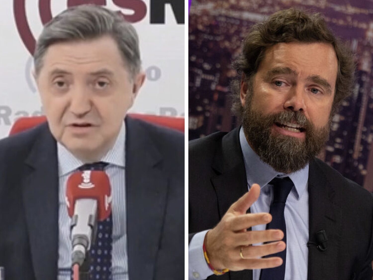 Losantos estalla contra Espinosa de los Monteros por poner en duda la financiación de esRadio: "O rectificas, o al banquillo"