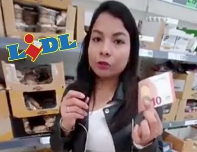 Una mujer se hace viral mostrando todo lo que puede comprar en un supermercado Lidl de Alemania con 12 euros