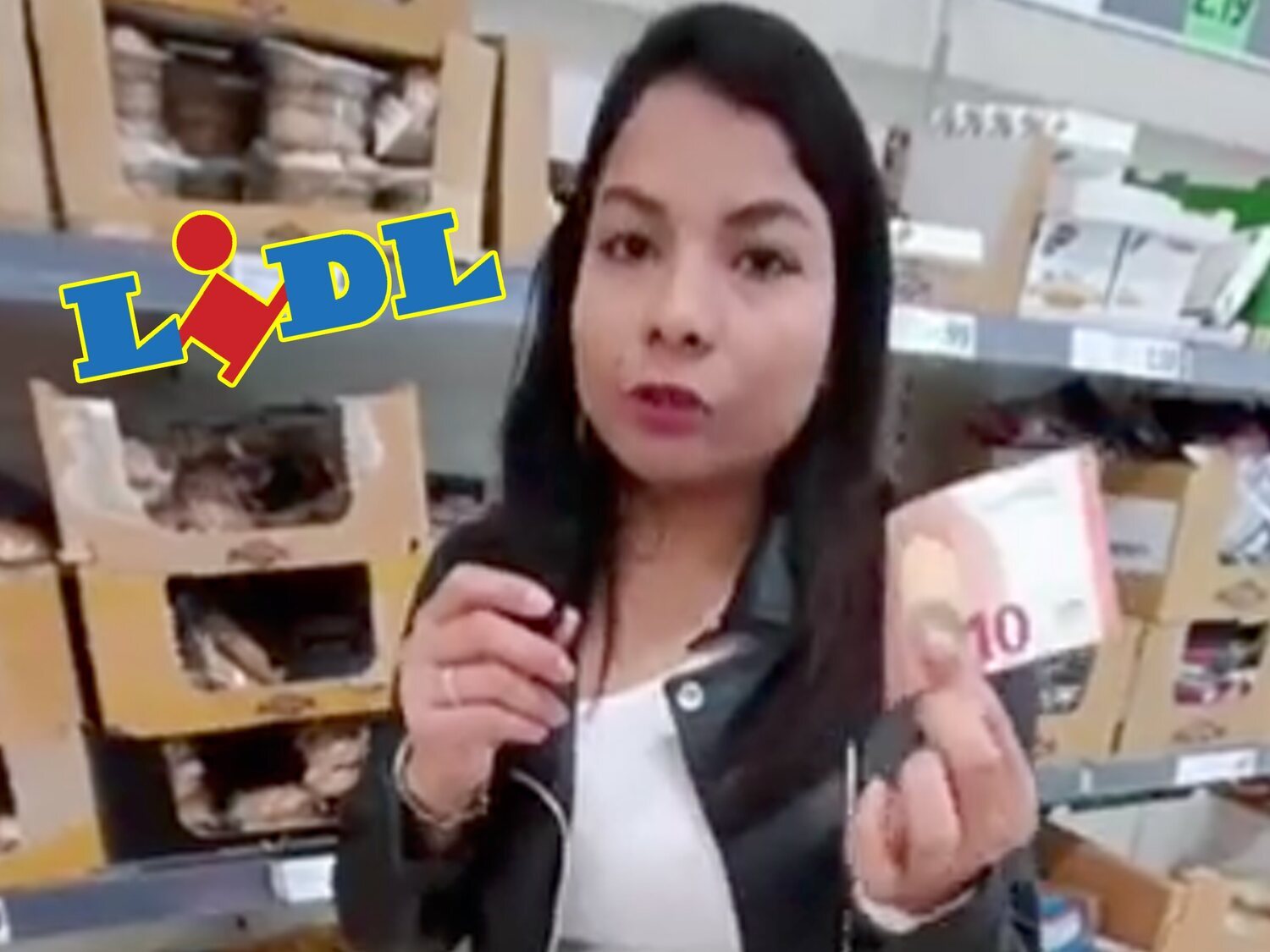 Una mujer se hace viral mostrando todo lo que puede comprar en un supermercado Lidl de Alemania con 12 euros