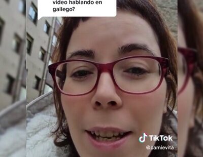 Las polémicas palabras de una tiktoker sobre el gallego: "Solo lo habla la gente de pueblo"