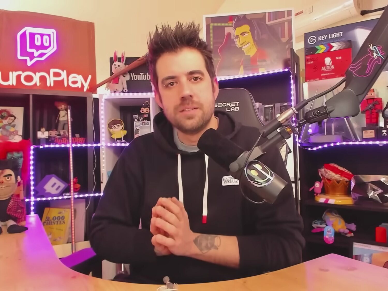 AuronPlay da la cara tras la polémica y niega las acusaciones de grooming: "No soy un degenerado"