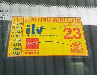 El significado del color de la pegatina de la ITV