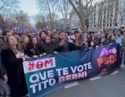 Las Nuevas Generaciones del PP de Ayuso intentan reventar la manifestación del 8M