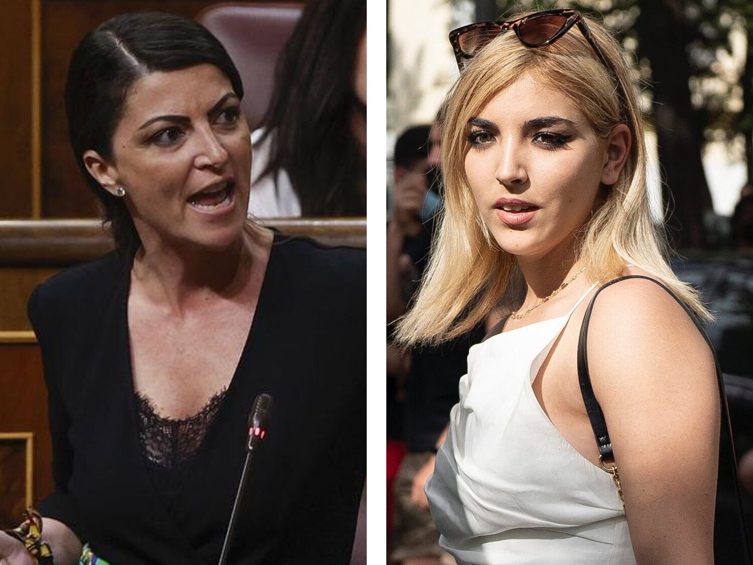 Macarena Olona e Isabel Peralta se enzarzan en una guerra en Twitter: "Nazi", "calla, judía vendida"