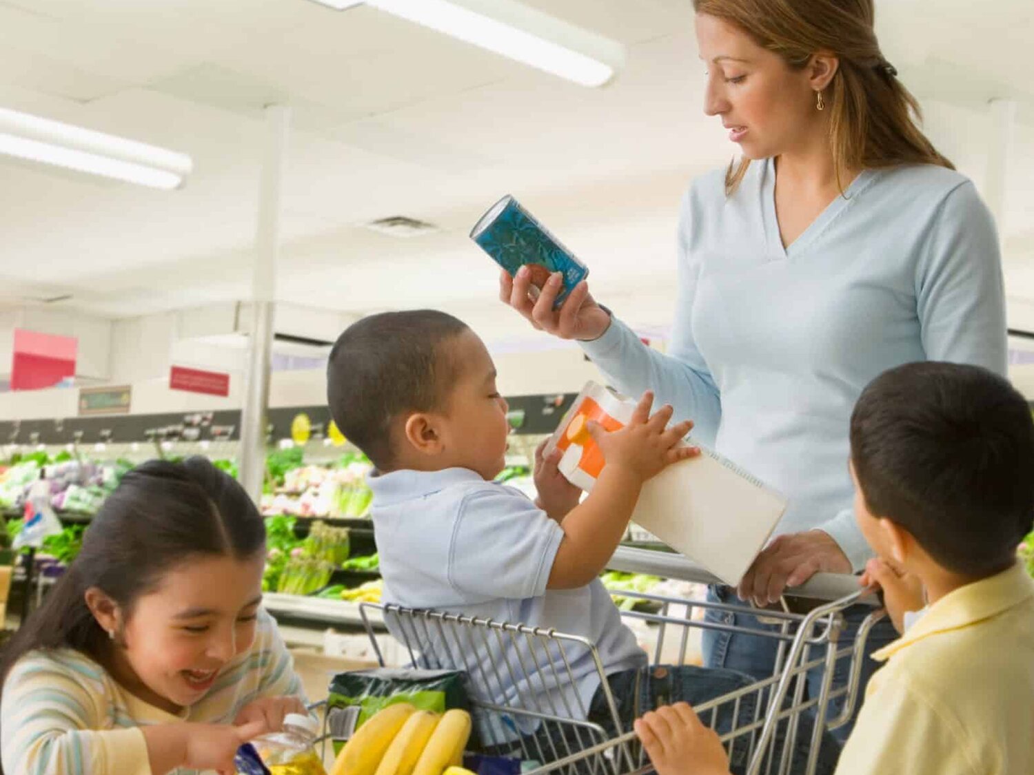 Los supermercados que hacen descuento a familias numerosas