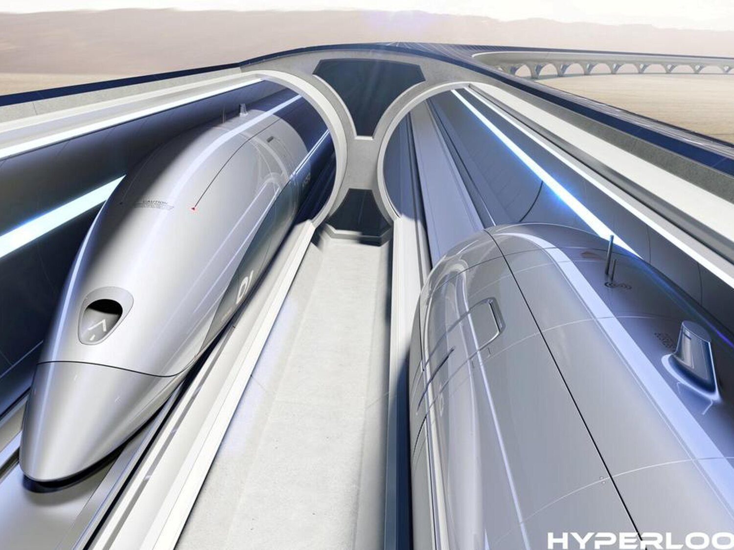 Así es HyperLoop, el tren del futuro que conectará Madrid y Barcelona en media hora