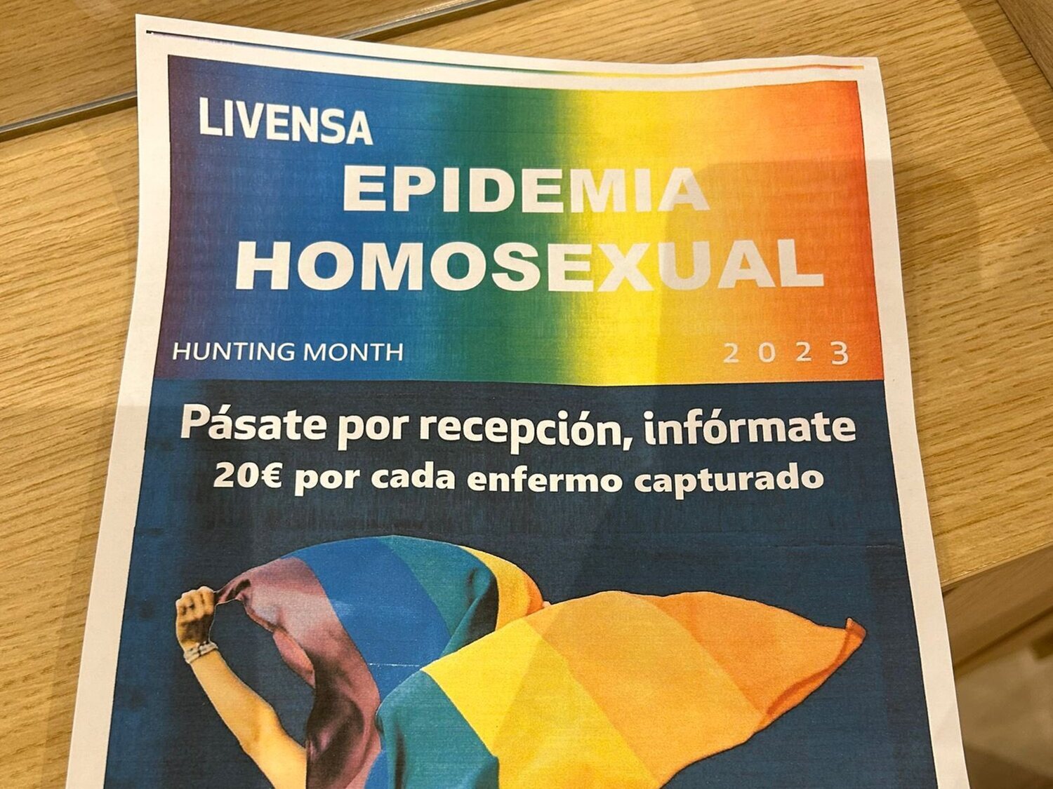 Homofobia en Málaga: 20 euros en una residencia universitaria por "enfermo capturado" en la "epidemia homosexual"