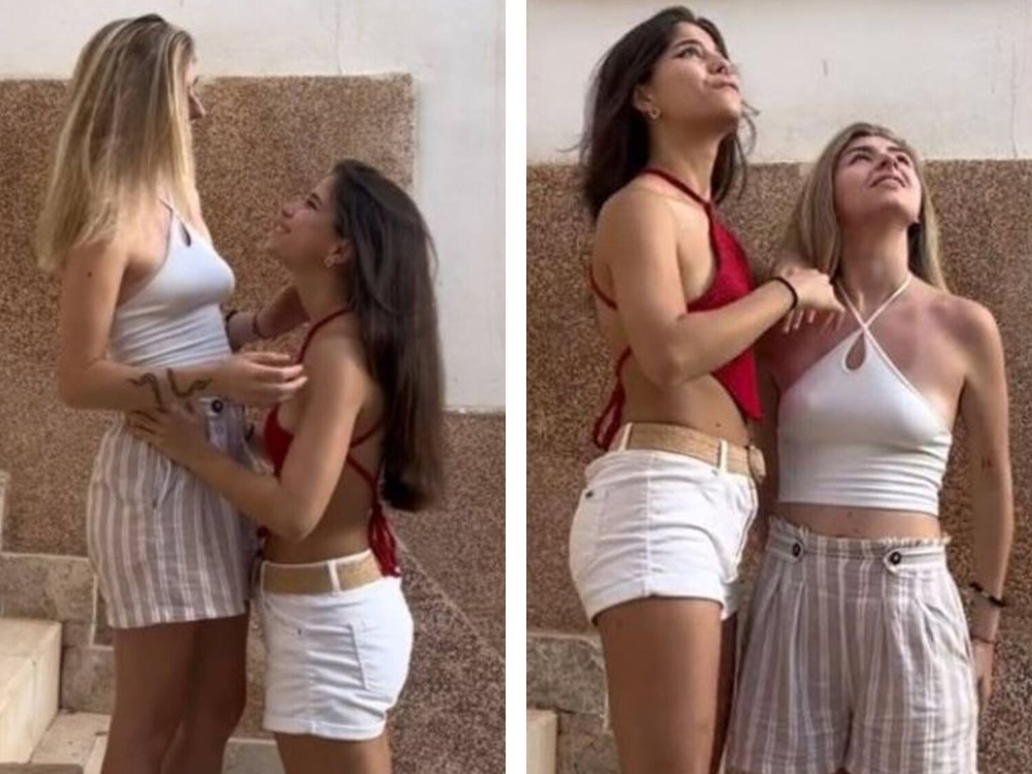 Homofobia en Alicante: una mujer increpa a dos chicas  que estaban grabando un TikTok