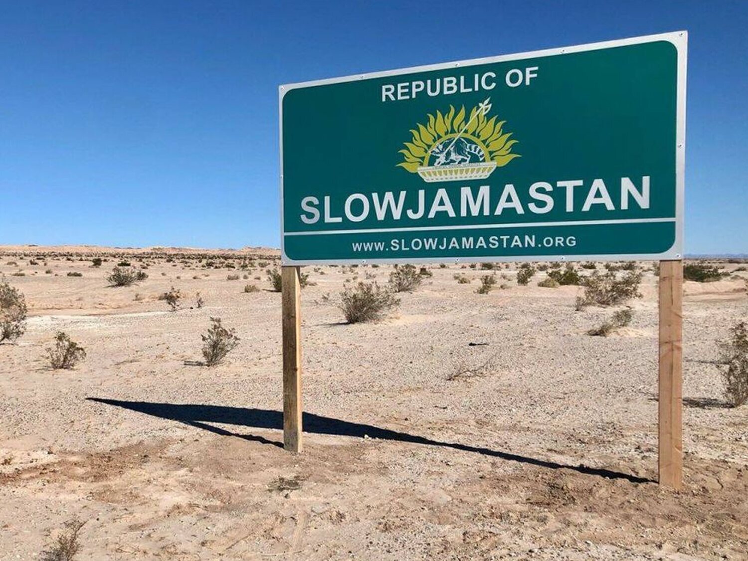 Así es Slowjamastan, la nación más pequeña del mundo creada por un DJ en EEUU
