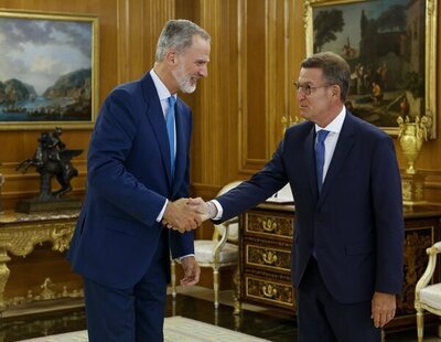 Por la "costumbre": Felipe VI nombra a Alberto Núñez Feijóo candidato a la investidura a pesar de no tener mayoría suficiente