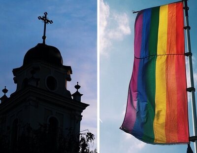 La iglesia alemana celebra una bendición multitudinaria de parejas del mismo sexo ante la catedral de Colonia