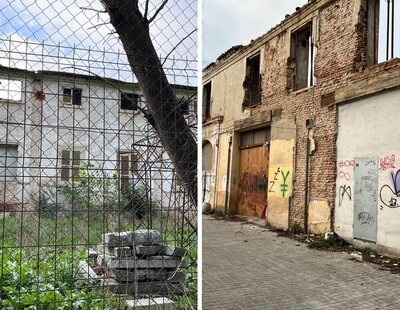 Un palacio del siglo XVIII entre ruinas y pintadas en Aranjuez: "Ardió en 2018 y desapareció de las guías"