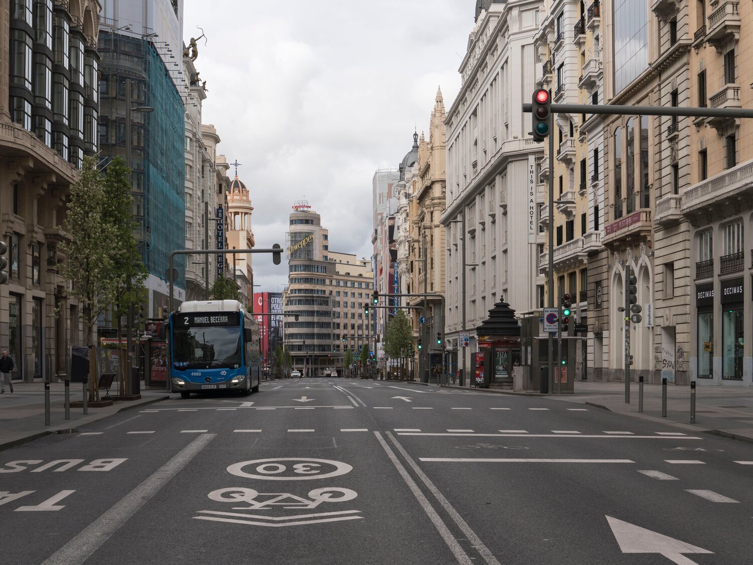 La Gran Vía abandona el puesto de principal calle comercial de Madrid y Atocha toma relevo