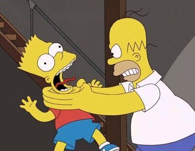 El motivo por el que ha desaparecido la escena de Homer Simpson estrangulando a Bart