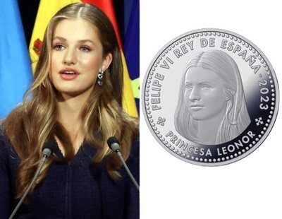 Nueva moneda de 40 euros con el rostro de la princesa Leonor: cómo conseguirla