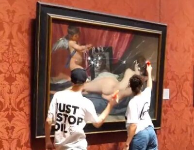 Activistas climáticos atacan a martillazos 'La Venus del espejo', de Velázquez, en Londres