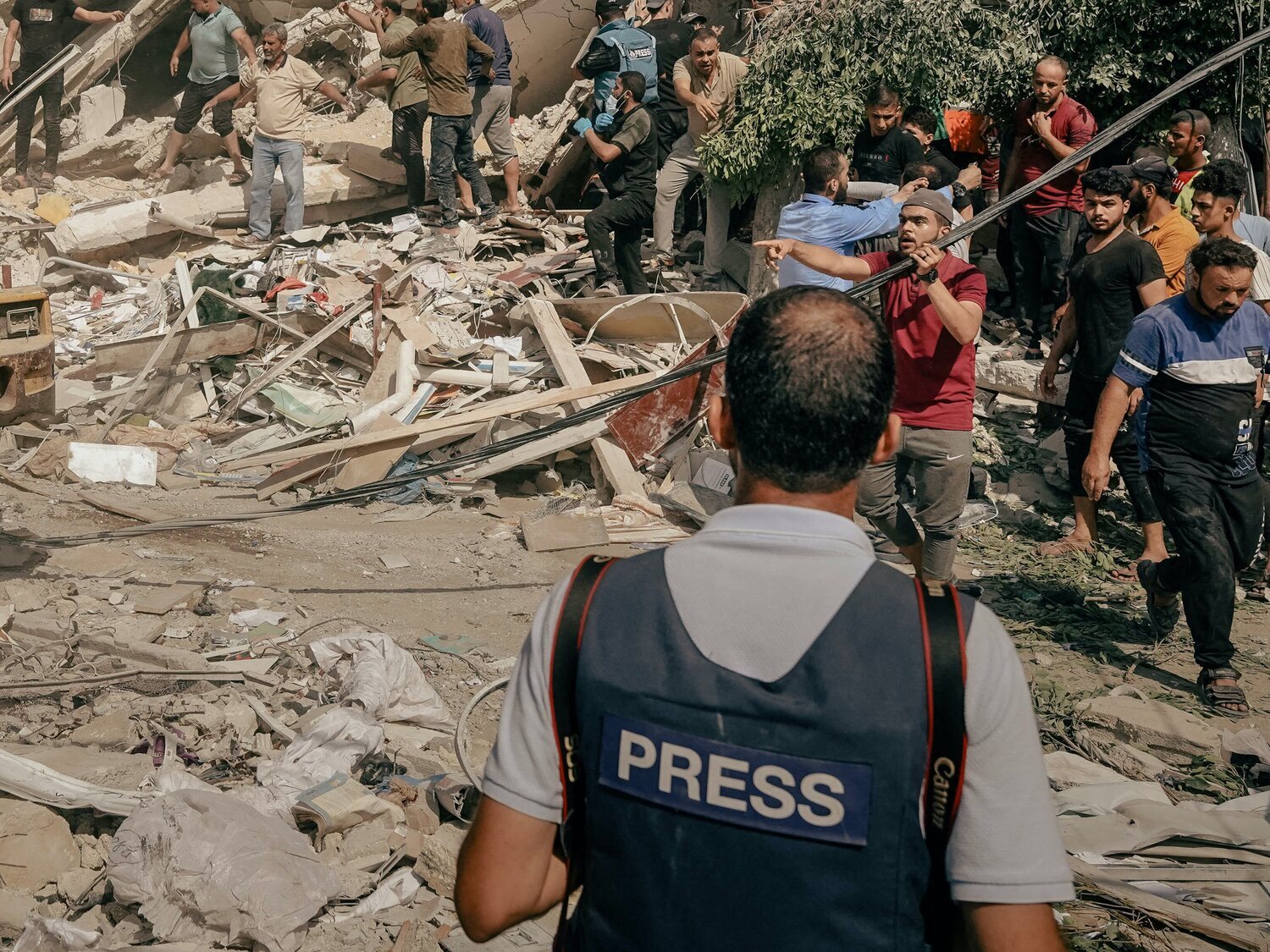 Un periodista muere al día en Gaza: La realidad de los profesionales que cubren el conflicto