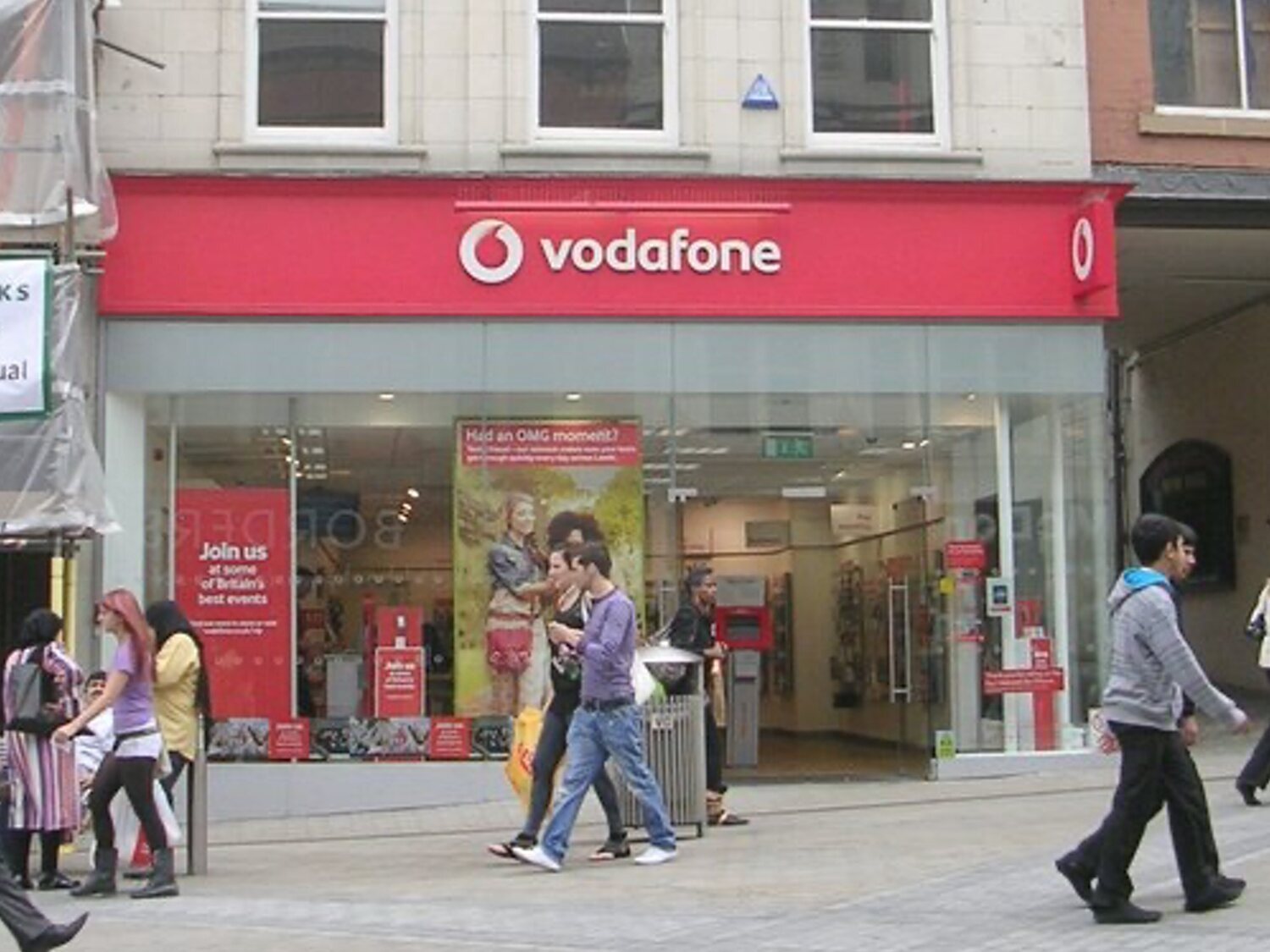 Vodafone anuncia un incremento de sus tarifas a partir de enero