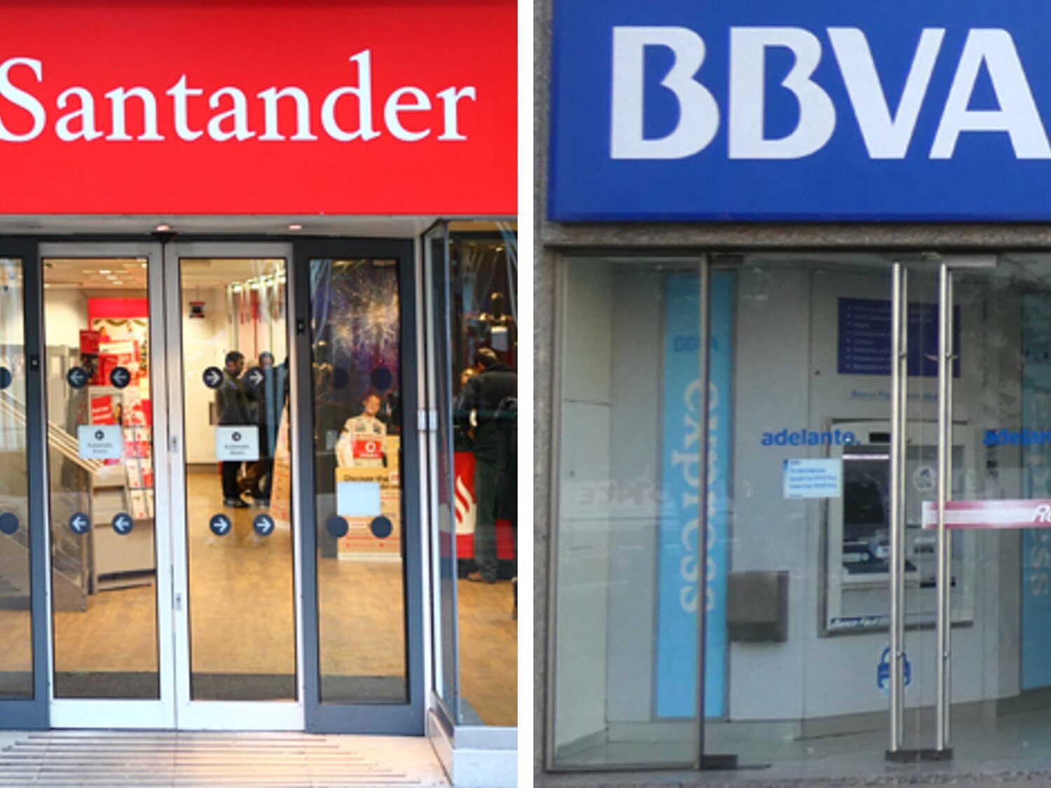 Santander y BBVA baten récord de beneficios en 2023: superan los 11.000 y los 8.000 millones