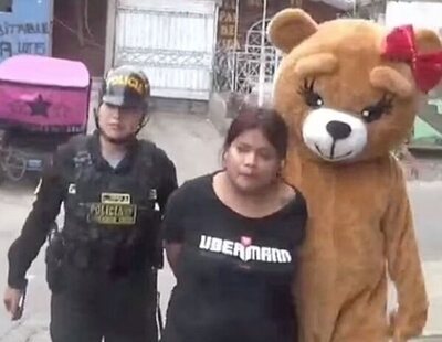 Disfrazado de oso en San Valentín: así ha detenido un policía peruano a una presunta narcotraficante