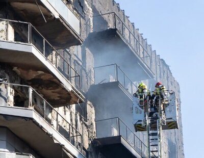 ¿Qué hay detrás del incendio de un edificio en Valencia? La hipótesis de los investigadores