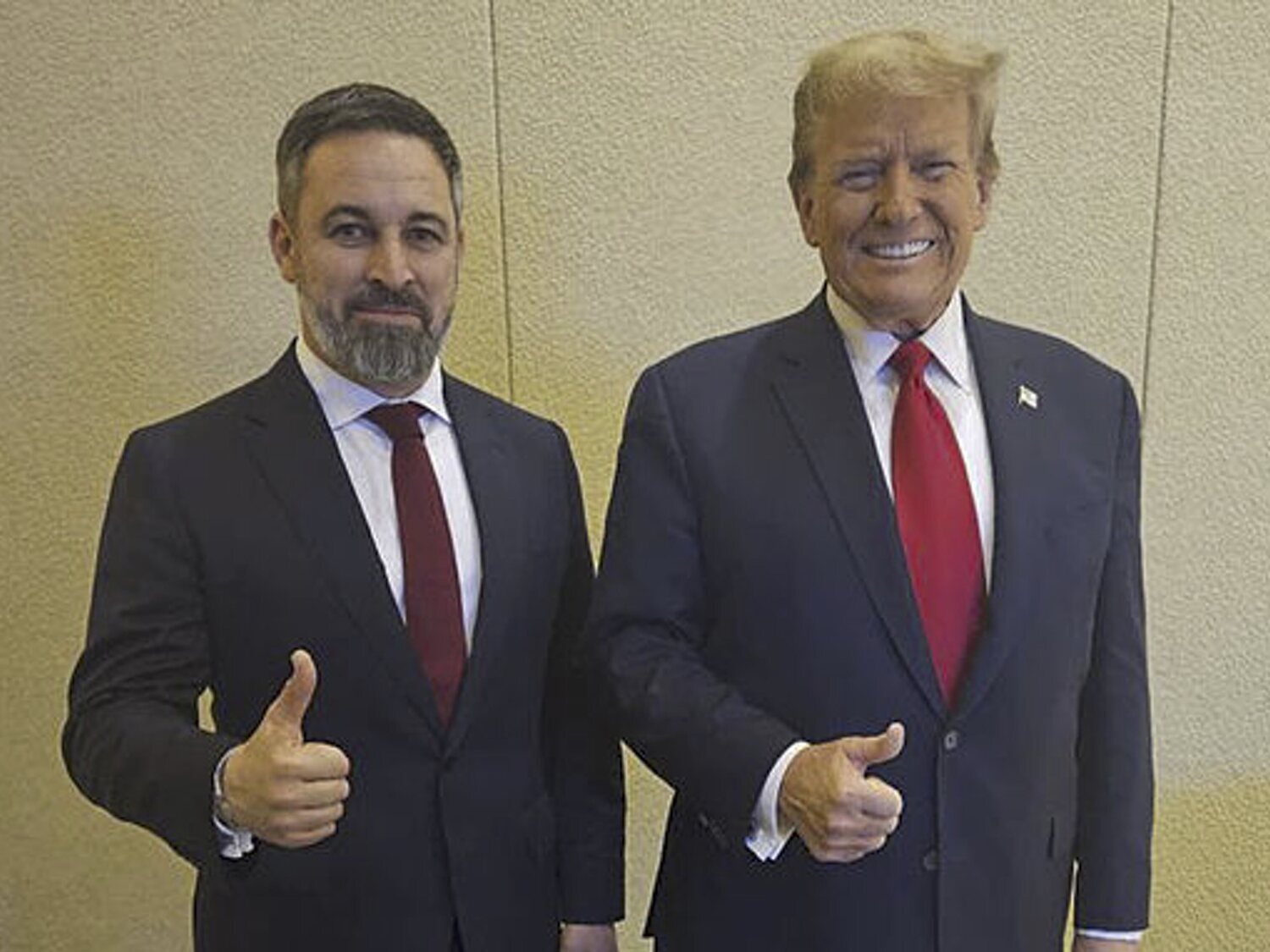 Donald Trump recibe a Santiago Abascal: "Serás el número uno"