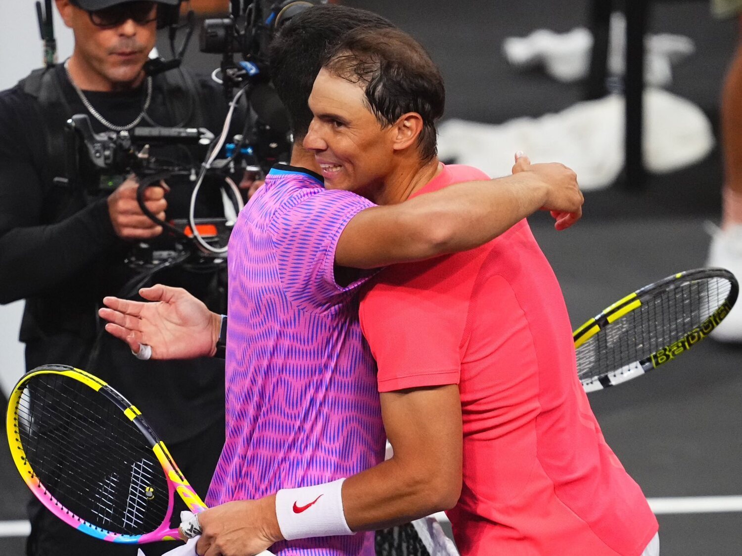 ¿Cuánto han cobrado Rafa Nadal y Carlos Alcaraz por su partido en Las Vegas?