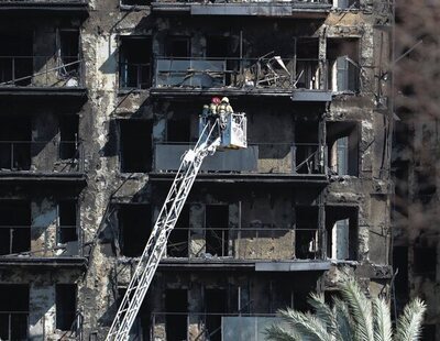 El fuego del incendio de Campanar (Valencia) se originó por un electrodoméstico y no en un toldo